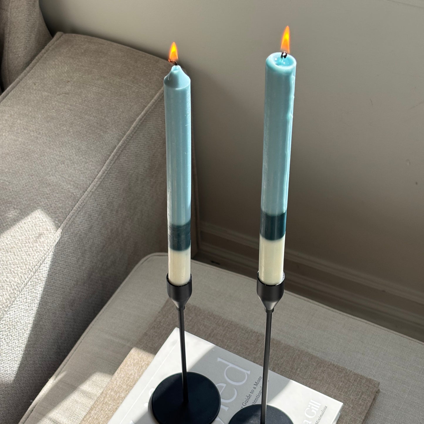 Vela Candelabro Celeste