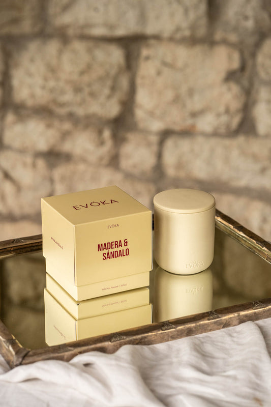 Vela Madera & Sándalo